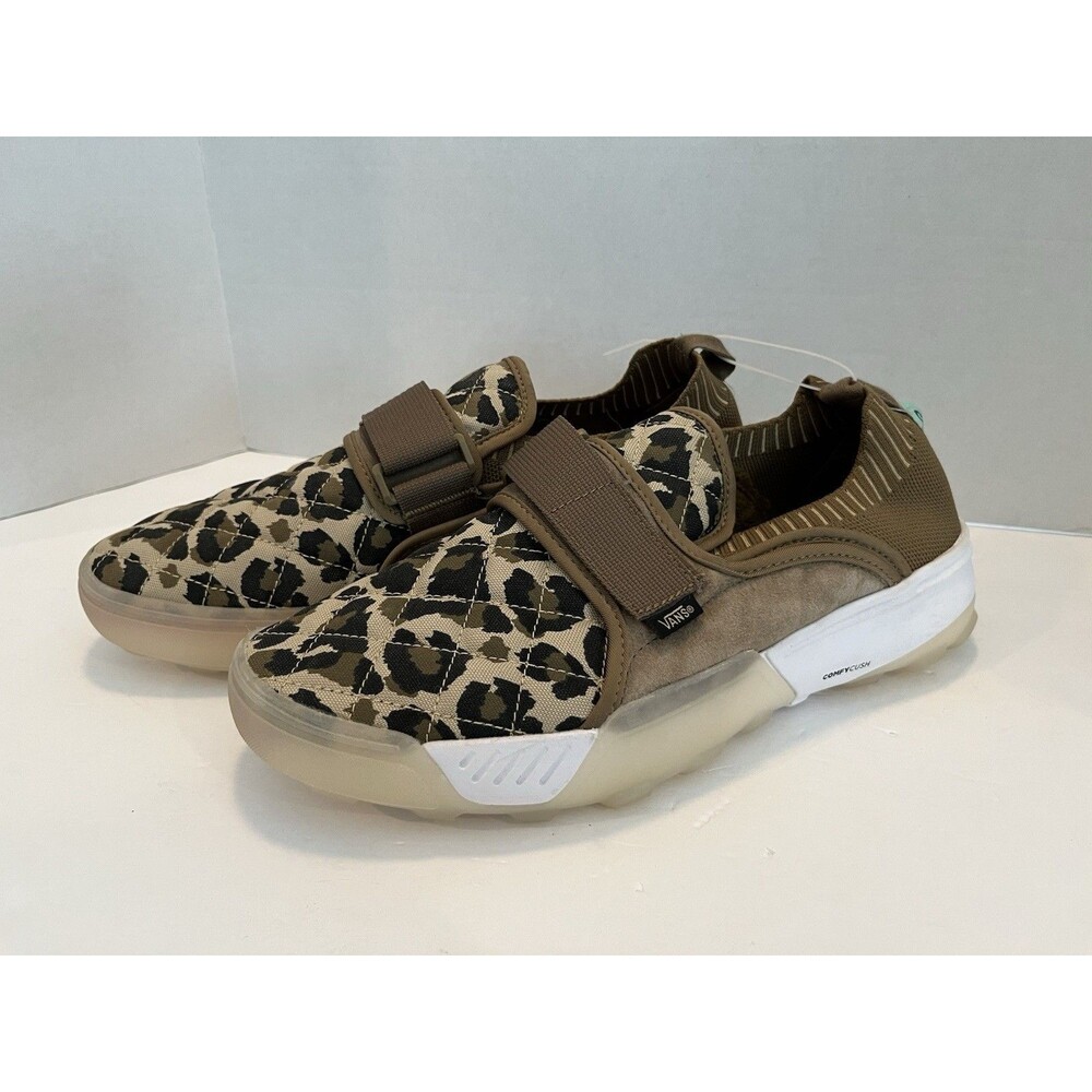Vans Coast Comfycush Animal Butternut Leopard Size 11.5 Men's NWOB